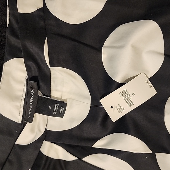 Black and white polka dot skirt - Picture 2 of 2